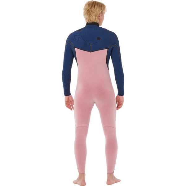 2026 Rip Curl Mens Flashbomb Pro 3/2mm Zip Free Fato De Mergulho 17GMFS - Deep Cactus